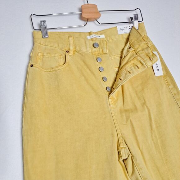 Yellow Women's Jeans - Picture 3 of 15